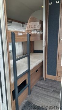 Caravan Knaus Sport 500 QDK 1800kg Garage,177L Kühlschrank