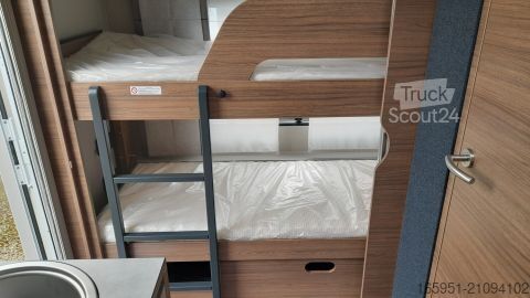 Caravan Knaus Sport 500 QDK 1800kg Garage,177L Kühlschrank