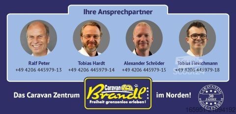 Τροχόσπιτο Hobby Excellent 540 WFU 2000kg TV-Halter, Dusche