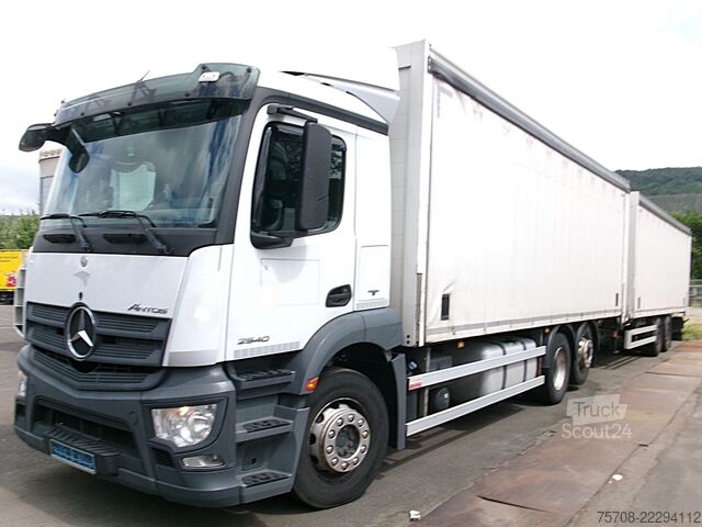 Avolavetta pressupeitolla MERCEDES-BENZ 2540 Antos*kpl Zug*2x 7,7m SafeServer*2x LBW*NLA