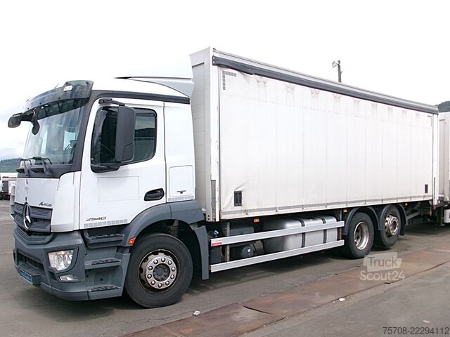 Avolavetta pressupeitolla MERCEDES-BENZ 2540 Antos*kpl Zug*2x 7,7m SafeServer*2x LBW*NLA