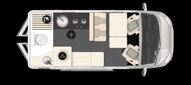 Bobil KARMANN Dexter 595 Modell 2026 - Hubbett Heckbad 87.830¤