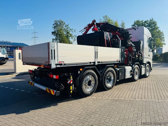 Lastbilmonteret kran VOLVO FH 500 8x2 mit F990RA.2.28 L616 V30