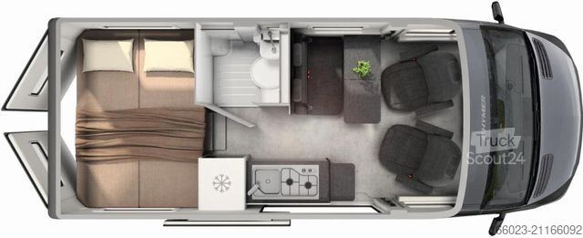 Obytný vůz HYMER/ERIBA Grand Canyon S CrossOver 600