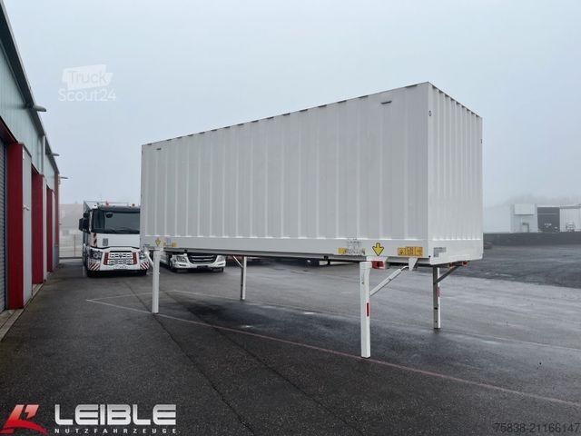 Wissellaadbak oplegger KRONE WK 7.3 Stahl Koffer WAB *Lochwand/Dry Box*TOP*