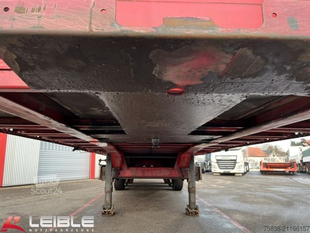 Semirimorchio con piattaforma di lavoro KÖGEL SN 24*Stapleraufnahme*Plateau*Liftachse*SAF*