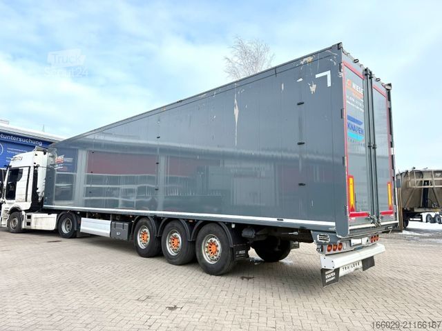 Semi-remorque à plancher roulant KNAPEN K100 Schubboden 92m³ 10mm Boden