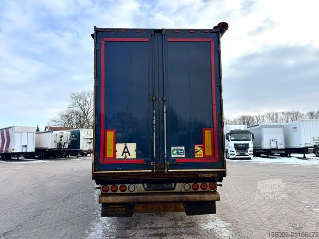 Semi-remorque à plancher roulant KNAPEN K200 Schubboden 92m³ Heavy Duty Impact Boden