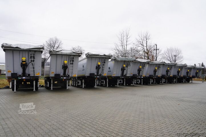 Billenős félpótkocsi Wielton NW-3 / weight 6.2 t / cap.38m3 / 50 unit