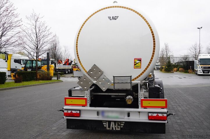 Veszélyes anyagok szállítás Lag O-3-ST L4BH bitumen semi-trailer / ADR