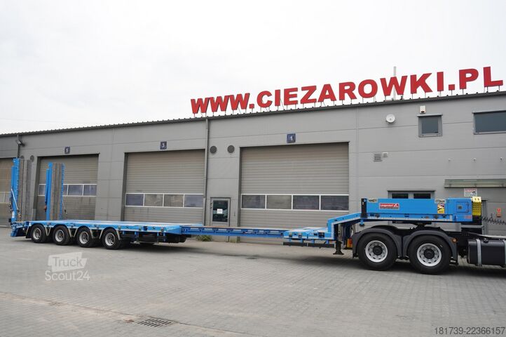 Mélyágyas félpótkocsi LANGENDORF ST-4 VB low-bed semi-trailer / extendabl