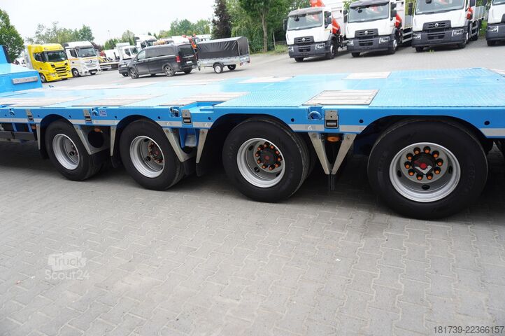 Mélyágyas félpótkocsi LANGENDORF ST-4 VB low-bed semi-trailer / extendabl