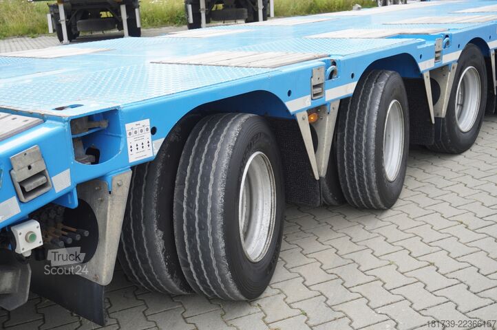 Mélyágyas félpótkocsi LANGENDORF ST-4 VB low-bed semi-trailer / extendabl