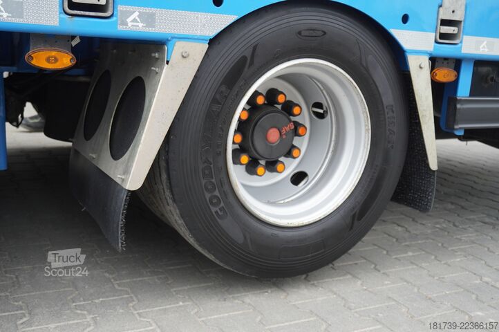 Mélyágyas félpótkocsi LANGENDORF ST-4 VB low-bed semi-trailer / extendabl