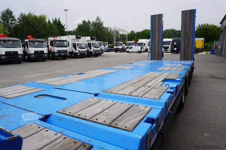 Mélyágyas félpótkocsi LANGENDORF ST-4 VB low-bed semi-trailer / extendabl
