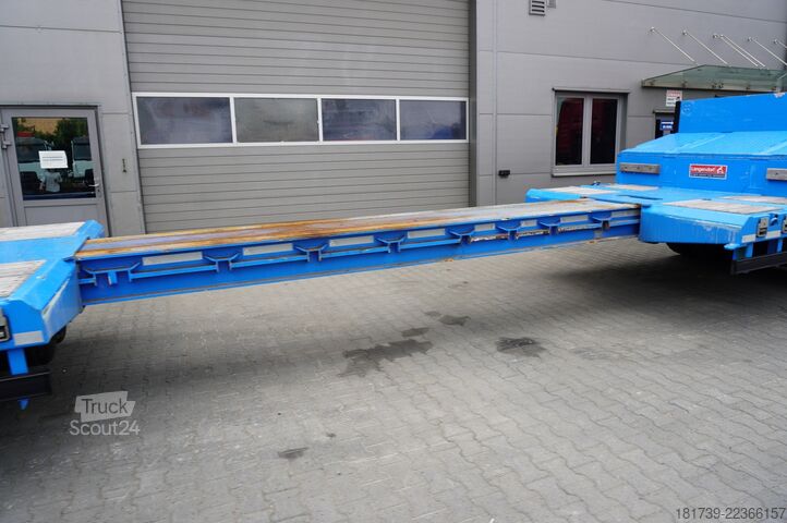 Mélyágyas félpótkocsi LANGENDORF ST-4 VB low-bed semi-trailer / extendabl