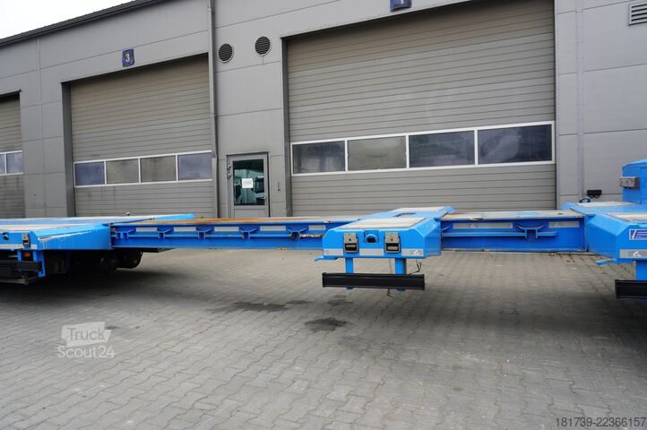 Mélyágyas félpótkocsi LANGENDORF ST-4 VB low-bed semi-trailer / extendabl