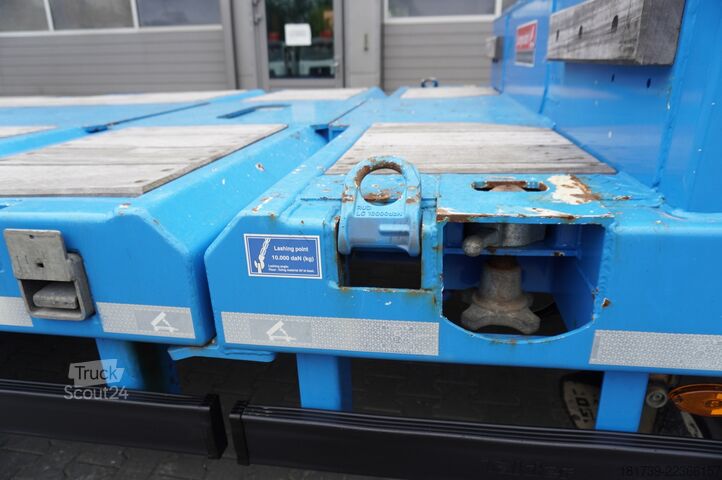 Mélyágyas félpótkocsi LANGENDORF ST-4 VB low-bed semi-trailer / extendabl