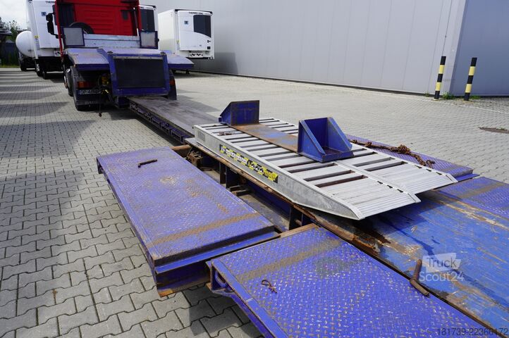 NehézgépszállÍtó CAMRO CN 26.20B low-bed semi-trailer/ Tiefbett