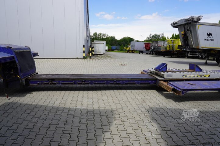 NehézgépszállÍtó CAMRO CN 26.20B low-bed semi-trailer/ Tiefbett