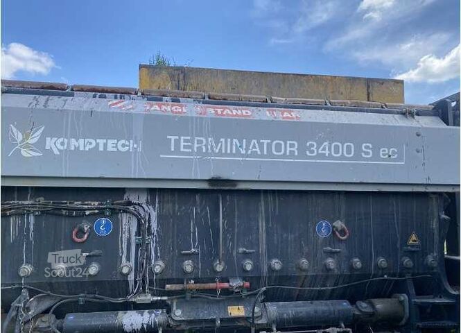 Mobil aprító Komptech Terminator 3400S mobile shredder / 7200