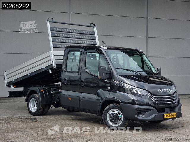 Benne Iveco Daily 35C21 3 zijdige Kipper Dubbel Cabine 210P...