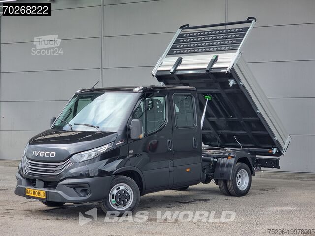 Benne Iveco Daily 35C21 3 zijdige Kipper Dubbel Cabine 210P...