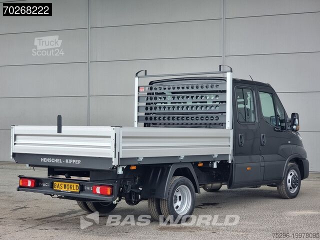 Benne Iveco Daily 35C21 3 zijdige Kipper Dubbel Cabine 210P...
