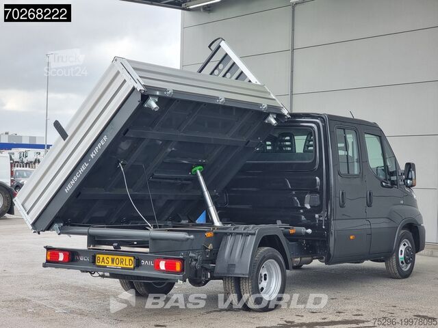 Benne Iveco Daily 35C21 3 zijdige Kipper Dubbel Cabine 210P...