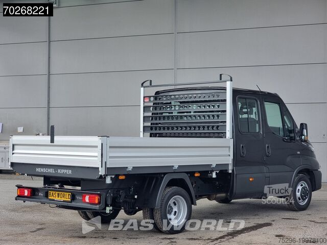 Benne Iveco Daily 35C21 3 zijdige Kipper Dubbel Cabine 210P...