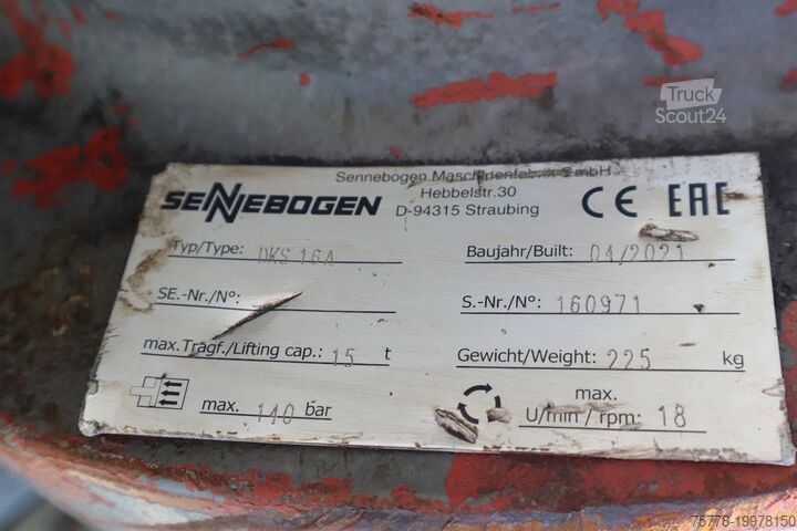 Захват для поліпів Sennebogen SGM | ORANGE PEEL GRAB | POLYPGREIFER | POLIEP ...