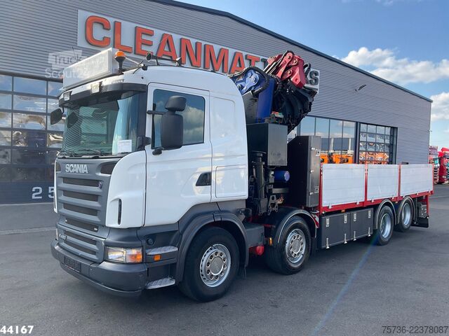  Scania R 480 Amco Veba 95 Tonmeter laadkraan + Fly-Jib