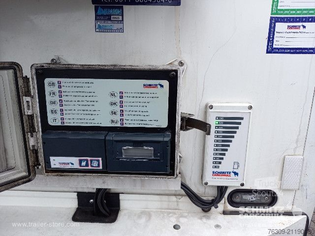Semirimorchio frigorifero Schmitz Cargobull Tiefkühler Multitemp Doppelstock Trennwand
