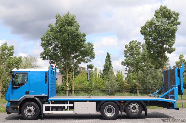 Autószállító furgon Volvo FE 250 | 6X2 | MACHINE TRANSPORT | MASCHINEN TR...