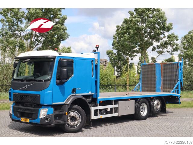 شاحنة نقل سيارات مغلقة Volvo FE 250 | 6X2 | MACHINE TRANSPORT | MASCHINEN TR...
