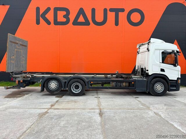 Trasporto di container Scania P 500 6x2*4 9 TON FRONT AXLE / RETARDER