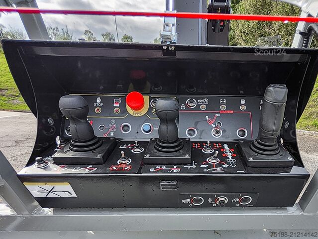 Mafsallı teleskopik çalışma platformu Manitou 160 ATJ Plus