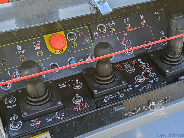 Mafsallı teleskopik çalışma platformu Manitou 160 ATJ Plus