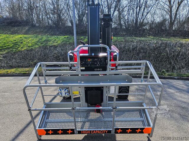 Mafsallı teleskopik çalışma platformu Manitou 160 ATJ Plus