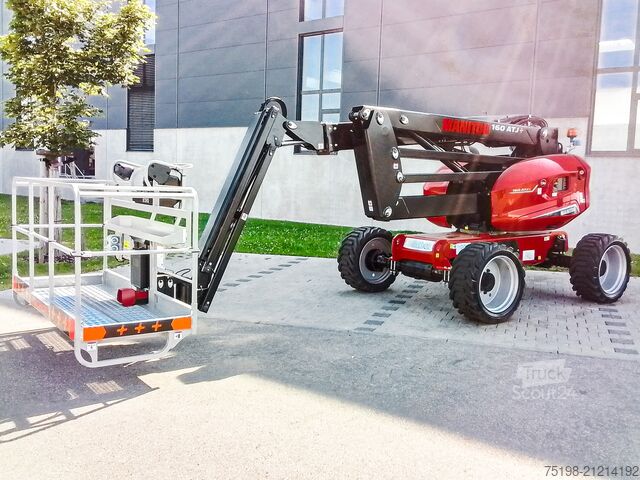 Mafsallı teleskopik çalışma platformu Manitou 160 ATJ Plus