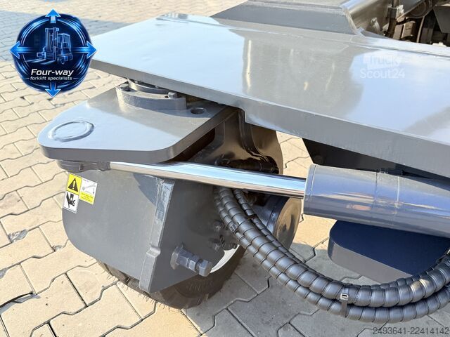 Keturs kryptimis krautuvas Combilift C3000XL GAS DUPLEX 4550 FORK POSITIONER