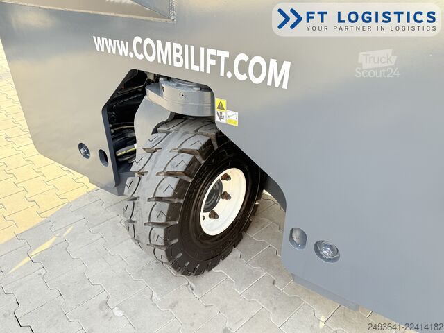 Keturs kryptimis krautuvas Combilift C4000 GAS DUPLEX 4100 FREE-LIFT CABIN