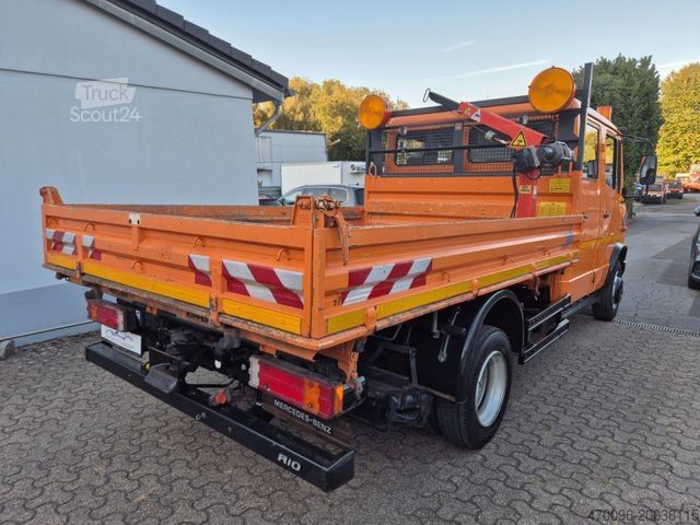 Other MERCEDES-BENZ Vario 818 D*DoKa*Kran*Standheizung*