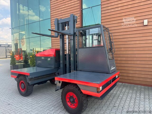 страничен мотокар Linde S50 // 5000 mm // Free lift