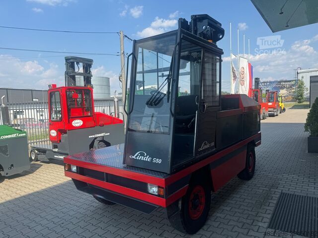 страничен мотокар Linde S50 // 5000 mm // Free lift