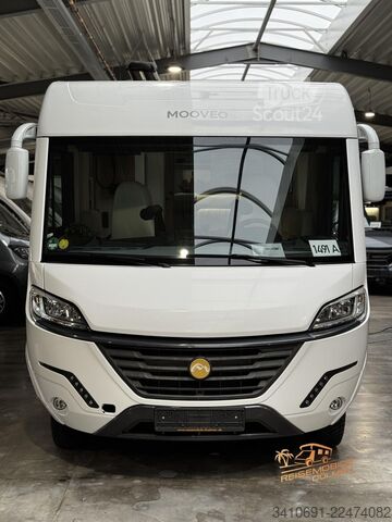 Integriertes Wohnmobil MOOVEO Int 69EB SAT TV Navi RFK 180PS Auto. Hubstützen