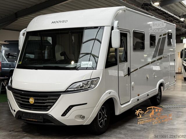 Integriertes Wohnmobil MOOVEO Int 69EB SAT TV Navi RFK 180PS Auto. Hubstützen