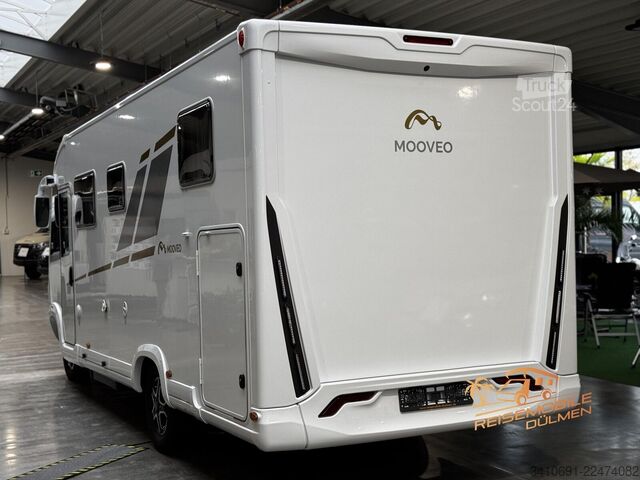Integriertes Wohnmobil MOOVEO Int 69EB SAT TV Navi RFK 180PS Auto. Hubstützen