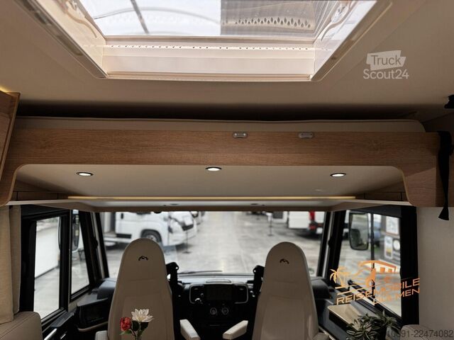Integriertes Wohnmobil MOOVEO Int 69EB SAT TV Navi RFK 180PS Auto. Hubstützen