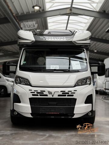 Halvintegrerad husbil MOBILVETTA Kea P 90 180PS 8 Gang SAT TV Solar AHK Klima